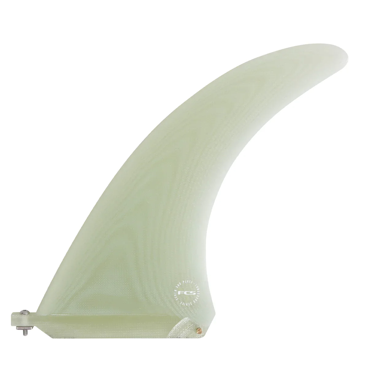 FCS Clique Screw & Plate Longboard Fin - Image 2