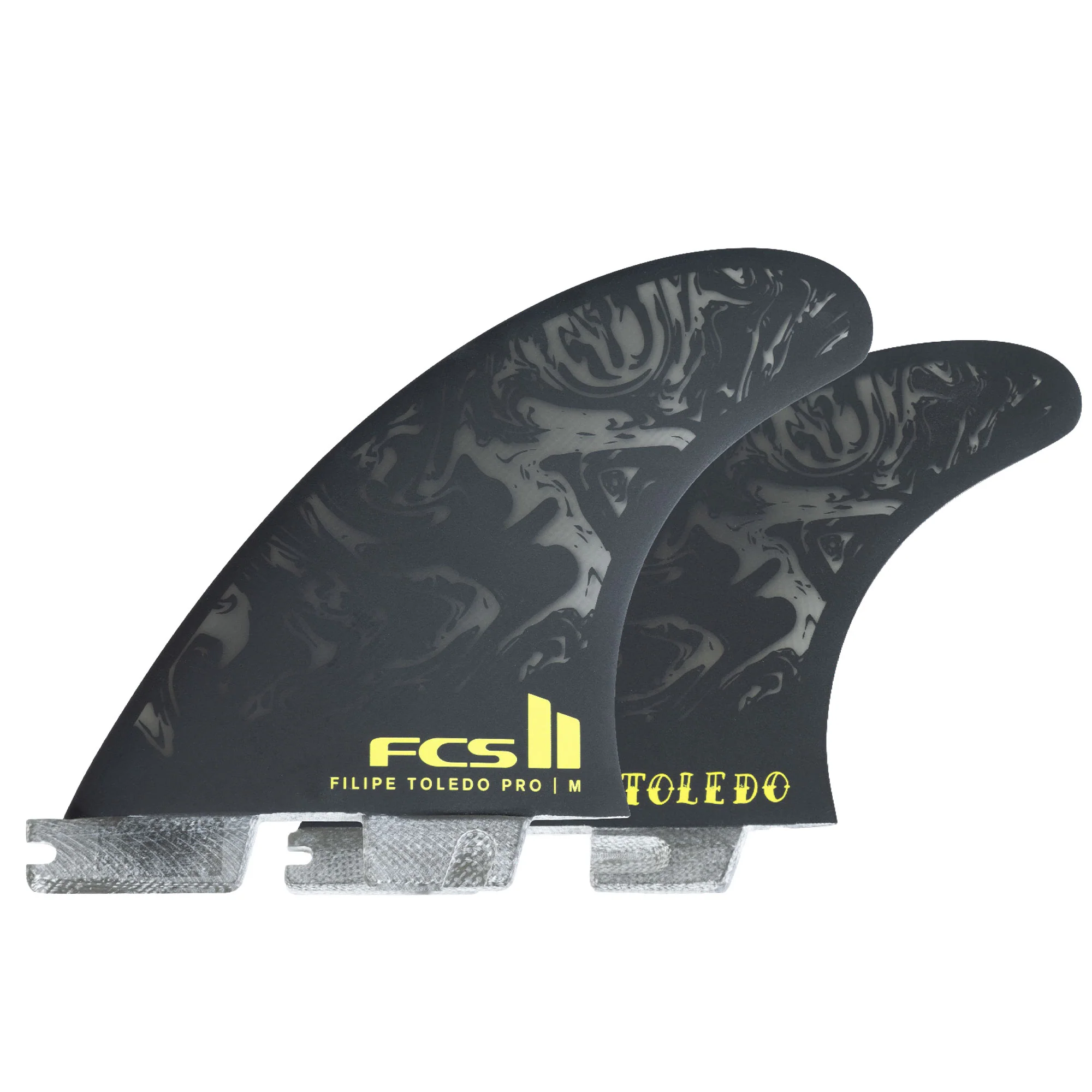 FCS II Filipe Toledo PG Pro Tri Fin Set - Image 3