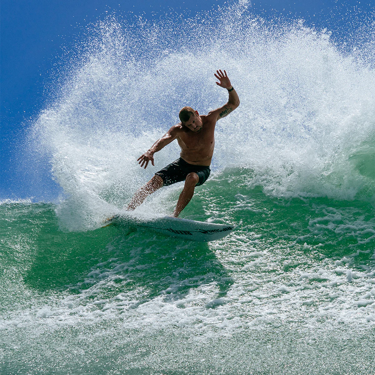 FCS II Mick Fanning Glass Fibre Fusion Tri Fin Set - Image 7