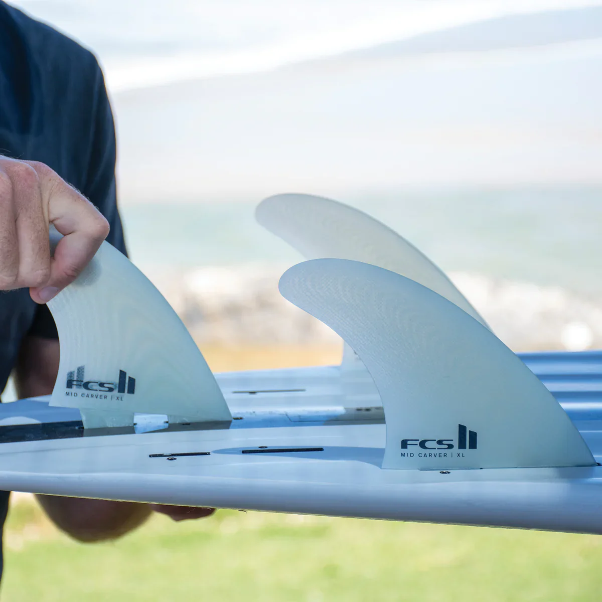 FCS II Mid Carver 2 + 1 Fin Set - Image 6