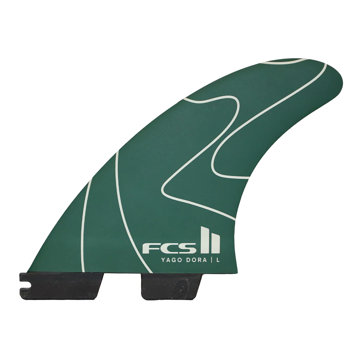 FCS II Yago Dora Signature PC Tri Fin Set - Image 4