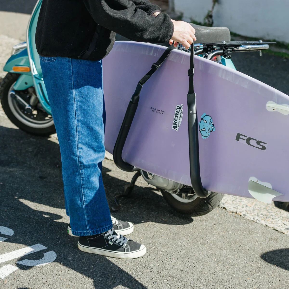 FCS Scooter Rack Rear Mount - Image 11